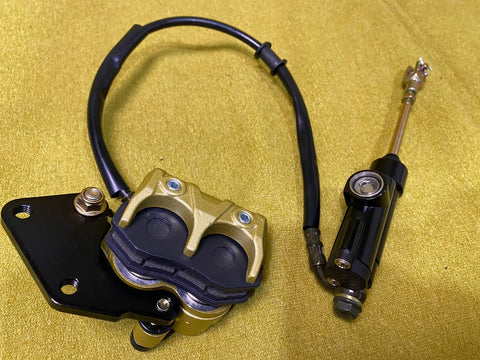 Hydraulic Rear Disc Brake Caliper System 125cc 250cc PIT PRO Quad Dirt Bike ATV
