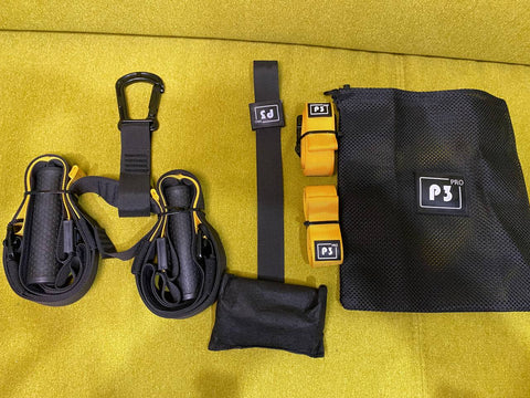 TRX Suspension Trainer Home Gym Full Body Workout Adjustable Nylon Outdoor P3