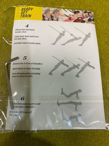 TRX Suspension Trainer Home Gym Full Body Workout Adjustable Nylon Outdoor P3