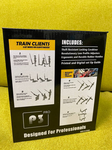 TRX Suspension Trainer Home Gym Full Body Workout Adjustable Nylon Outdoor P3