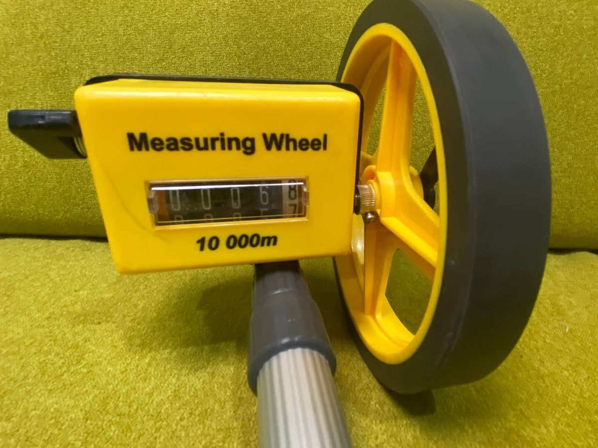 Measure Distance Wheel Measuring Tape Meter Trundle Walking Surveyor Land 10KM