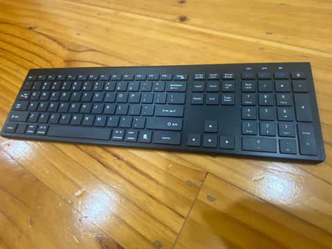 Bluetooth Wireless Keyboard and Mouse Set Ultra Slim Keyboard for Mac Windows