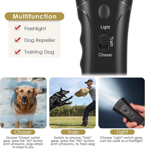NEW Anti Bark Device Ultrasonic Dog Barking Control Stop Repeller Trainer Tool