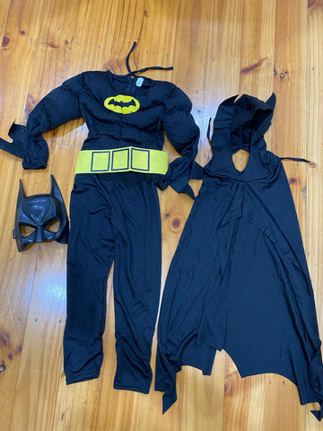 Kids Boys Batman Costume Halloween Party Book Week Parade Fancy Dress Outfits AU