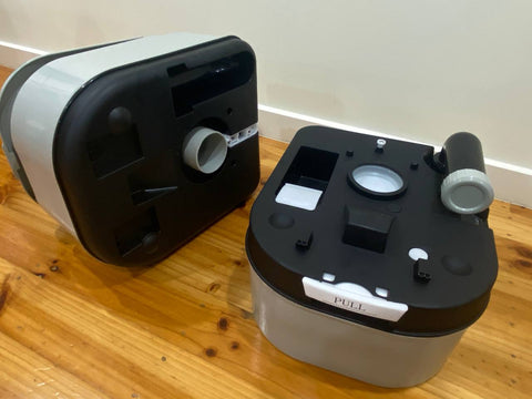 Portable Toilet 24L Camping Potties Outdoor Toilet Hiking Caravan Travel Porta