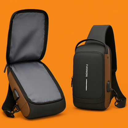 USB Charging Anti-Theft Shoulder Bag-NEW