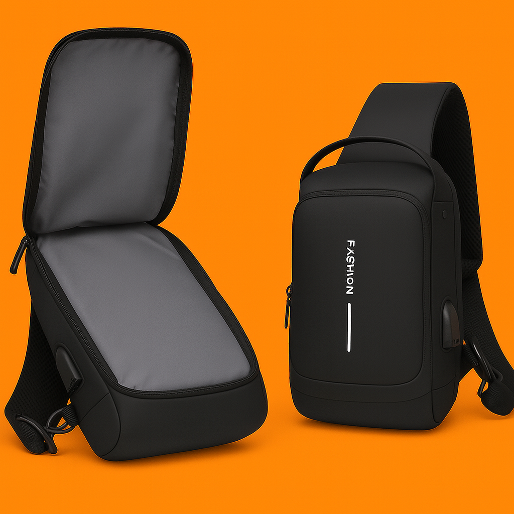 USB Charging Anti-Theft Shoulder Bag-NEW