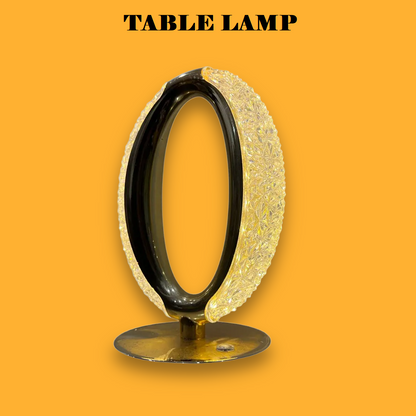 LED Crystal Table Lamp – Touch Dimmable USB Rechargeable-NEW