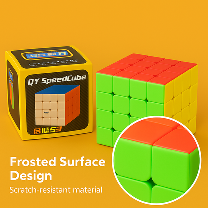 4x4 Magic Cube Puzzle – Smooth Speed Stickerless Toy-NEW