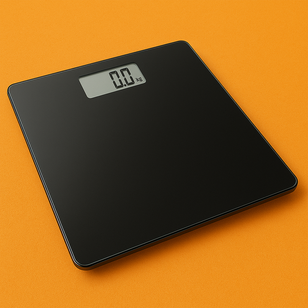 Electronic Digital Bathroom Scale – 180kg Capacity Glass Body Weight Scale -NEW