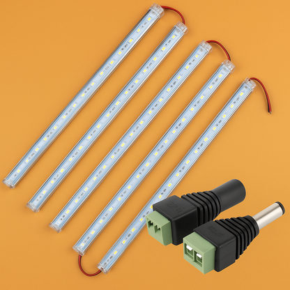 4x 50CM 12V 8520 LED Strip Light Bar Dimmable Caravan 4WD Camping Boat Fishing-NEW