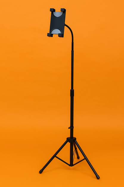 LIUGAST Tripod Stand for Tablet and Smartphone with Adjustable Height-NEW