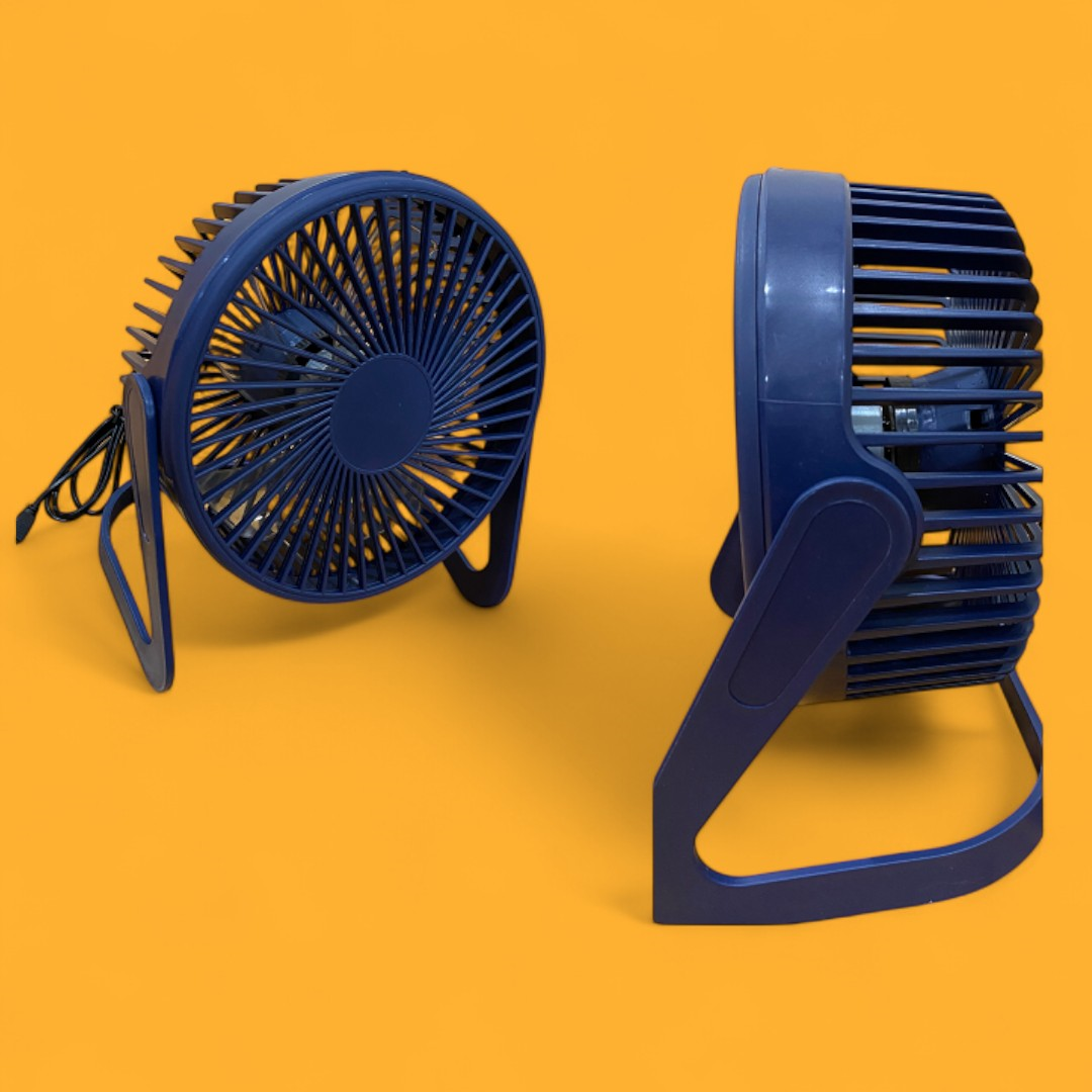 USB Small Cooling Fan – Quiet, Powerful Desk Fan with Adjustable Tilt-NEW