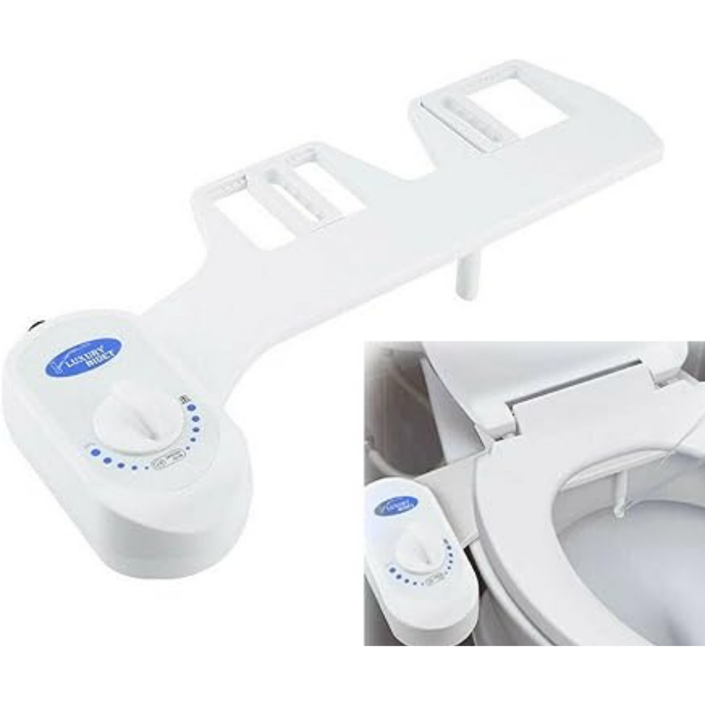 Toilet Bidet Attachment – Non-Electric, Adjustable Hygienic Cleaning Solution-NEW