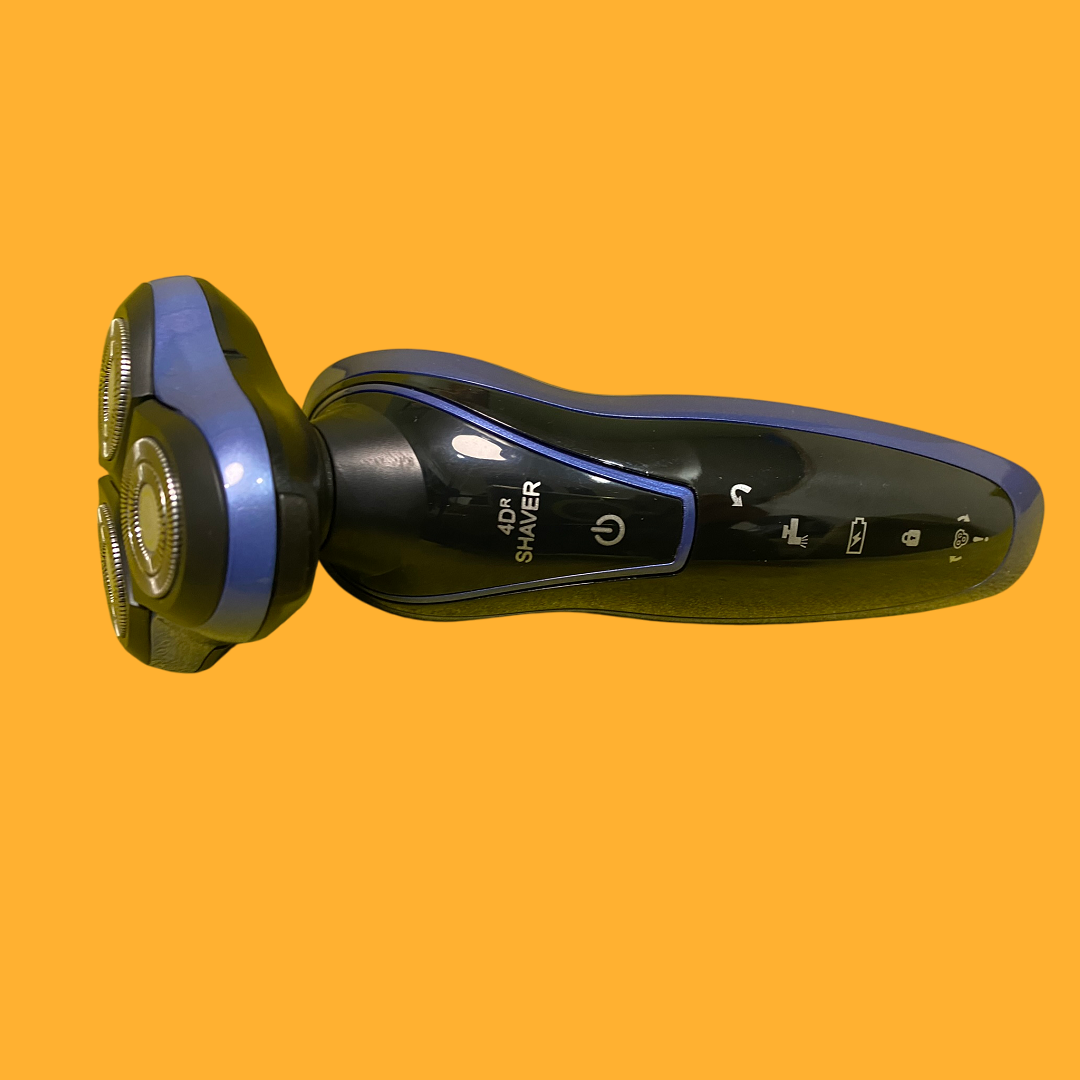 4D 3-Head Cordless Electric Shaver – Men's Beard Trimmer with USB Charging (IPX7 Waterproof)-SN2203NEW