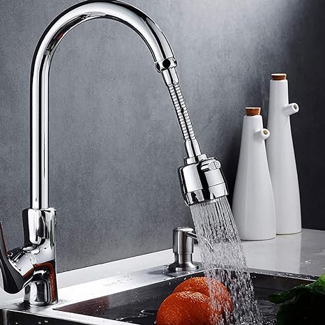 Moveable 360° Rotatable Faucet Kitchen Water Saving Tap Head Filter Sprayer Aus