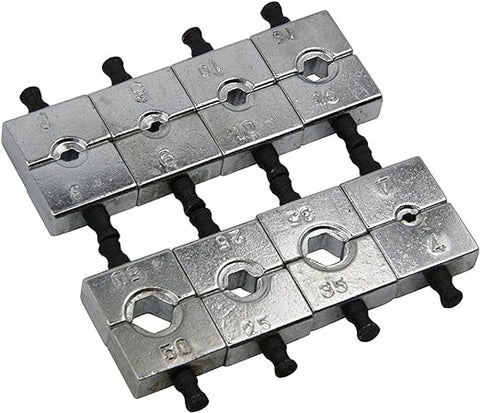 8 Ton Hydraulic Terminal Crimper Cable Wire Force Tool Kit 9 Die 4mm-70mm AU