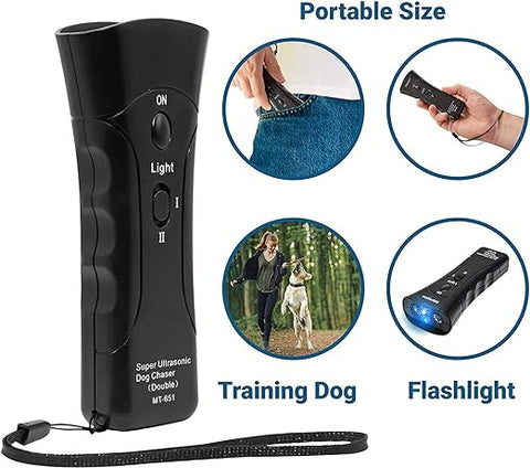 NEW Anti Bark Device Ultrasonic Dog Barking Control Stop Repeller Trainer Tool