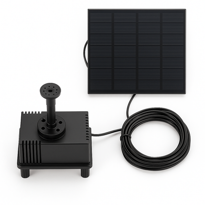 Solar Powered Water Pump for Pond & Garden Fountains with Filter-New