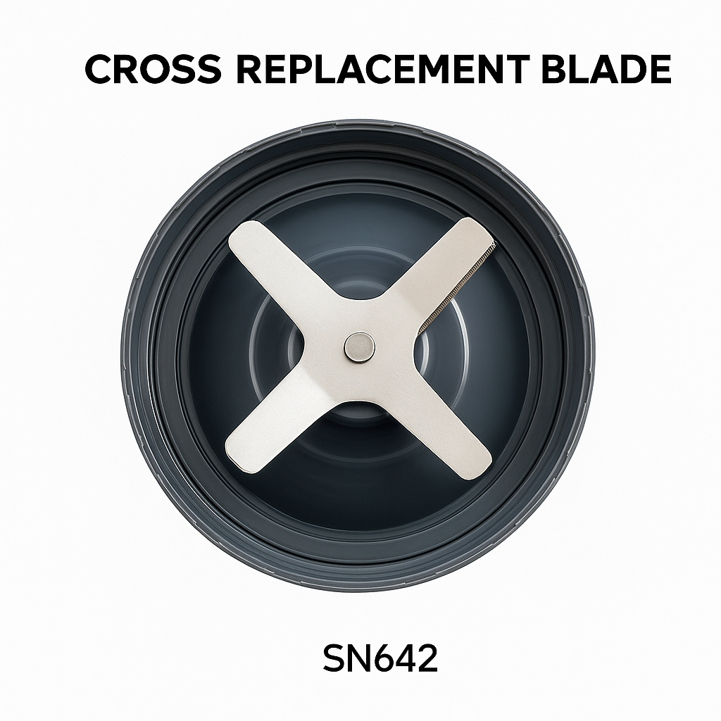 Extractor Cross Blade Replacement for NutriBullet 600W 900W Pro Series -NEW