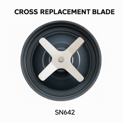 Extractor Cross Blade Replacement for NutriBullet 600W 900W Pro Series -NEW