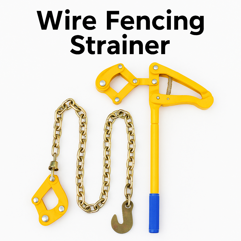 Wire Fencing Strainer Chain Repair Tool for Electric Fence Energiser -NEW