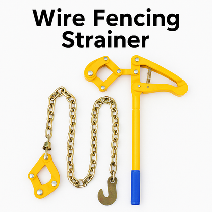 Wire Fencing Strainer Chain Repair Tool for Electric Fence Energiser -NEW