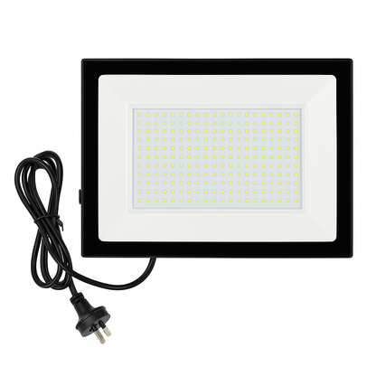 LED Flood Light 300W IP66 Outdoor Spotlight 240V Cool White AU Plug-NEW