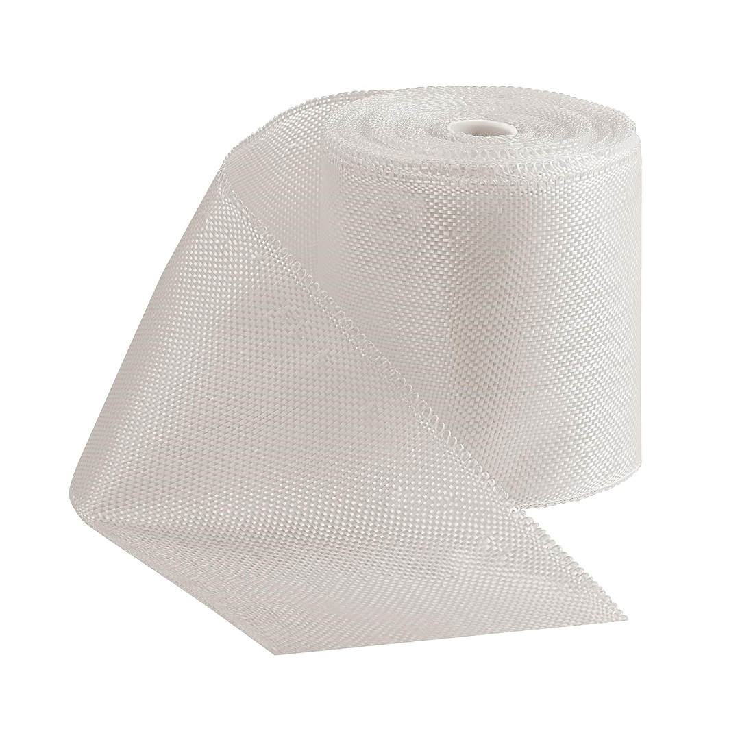 30M x 15CM Woven Fiberglass Cloth Tape | Glass Fiber Mesh Joint Plain Weave E-Glass-NEW