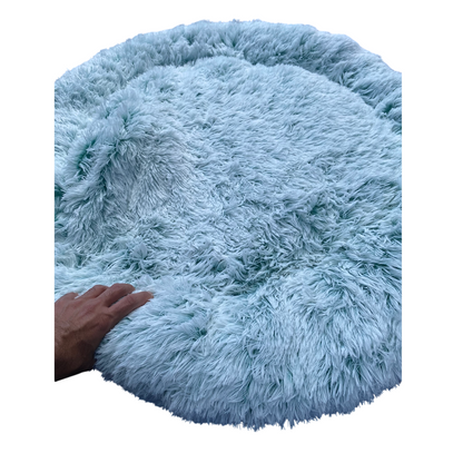 Dog Calming Pet Bed Large 90cm– Anti-Anxiety Plush Bed New