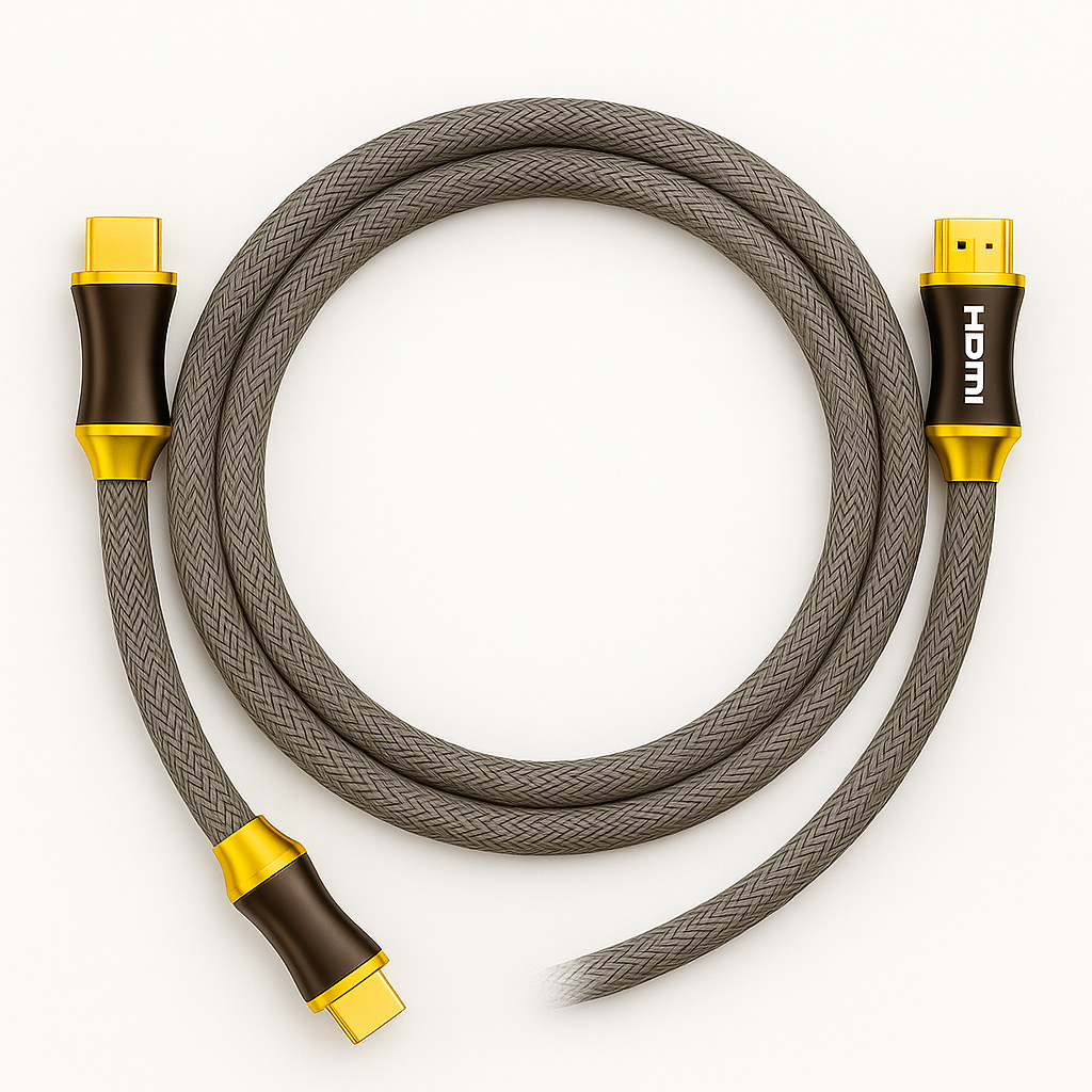 4K Braided HDMI Cable– High Speed Ultra HD (1M–10M) New