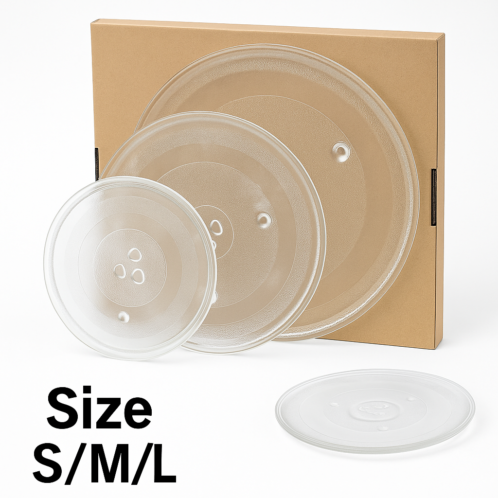 Microwave Glass Turntable Plate – Replacement Tray (245mm / 270mm / 315mm)-SN510-NEW