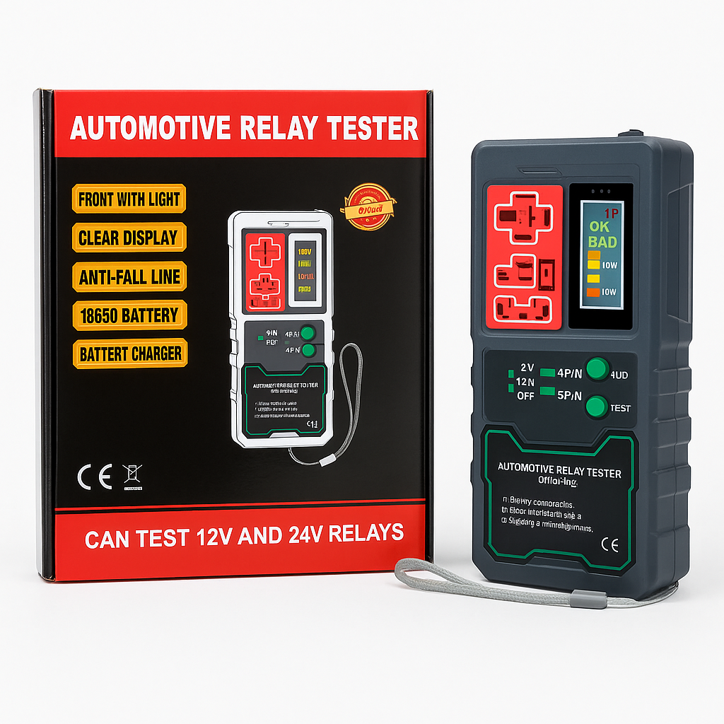 12-24V Automotive Electronic Relay Tester-New