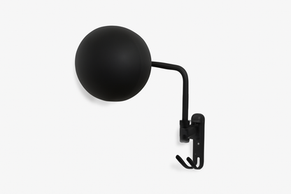 Motorcycle Helmet Holder Stand Hanger Rack with 2 Hooks – Wall Mounted Rotatable Helmet & Jacket Organizer-NEW