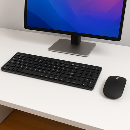 Slim Wireless Keyboard & Mouse Combo New