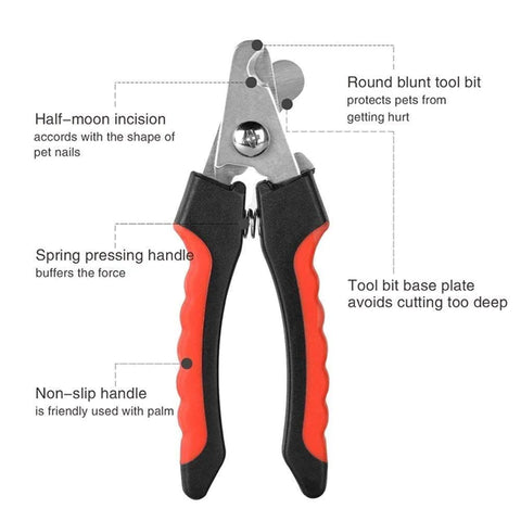 Pet Dog CAT Nail Clippers Professional Toe Cutter Trimmer Grooming Scissors tool
