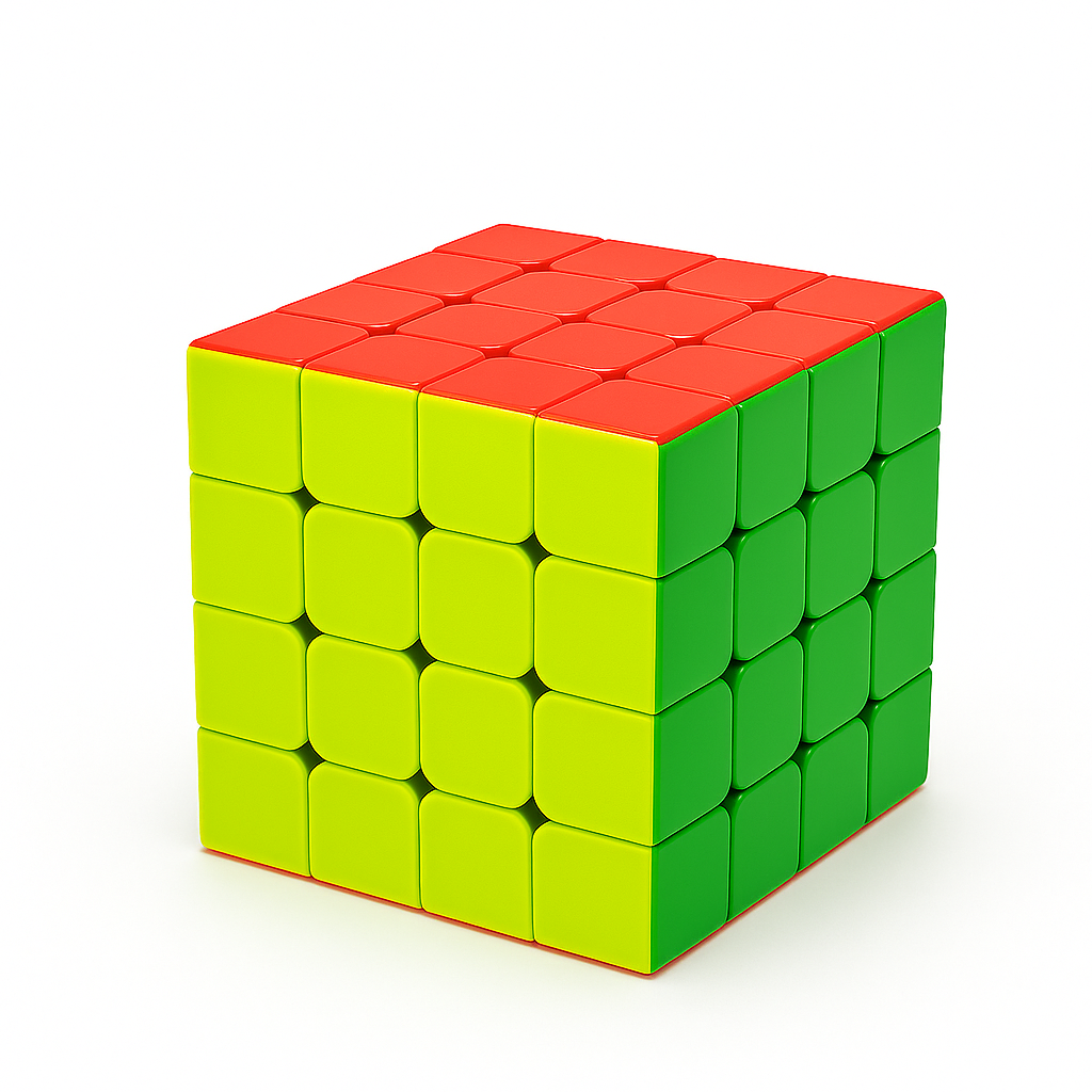 4x4 Magic Cube Puzzle – Smooth Speed Stickerless Toy-NEW