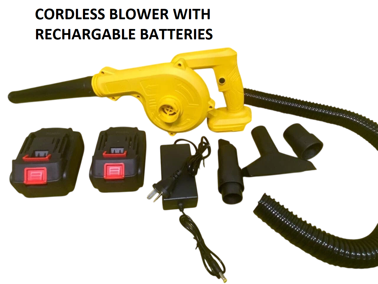 Cordless Leaf Blower Electric Handheld Dust Vacuum-NEW