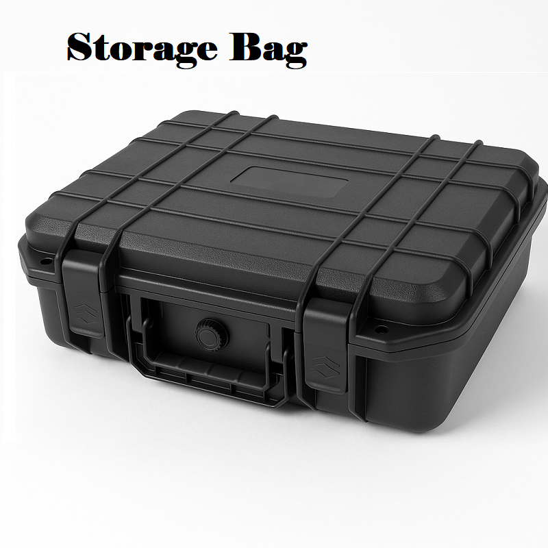 Waterproof Hard Carry Tool Case – Large 42cm Camera Storage Box with Foam-NEW