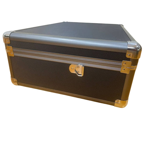 Camera Aluminium Hard Case with Foam Insert Carry Strap Lockable Large Size MEL