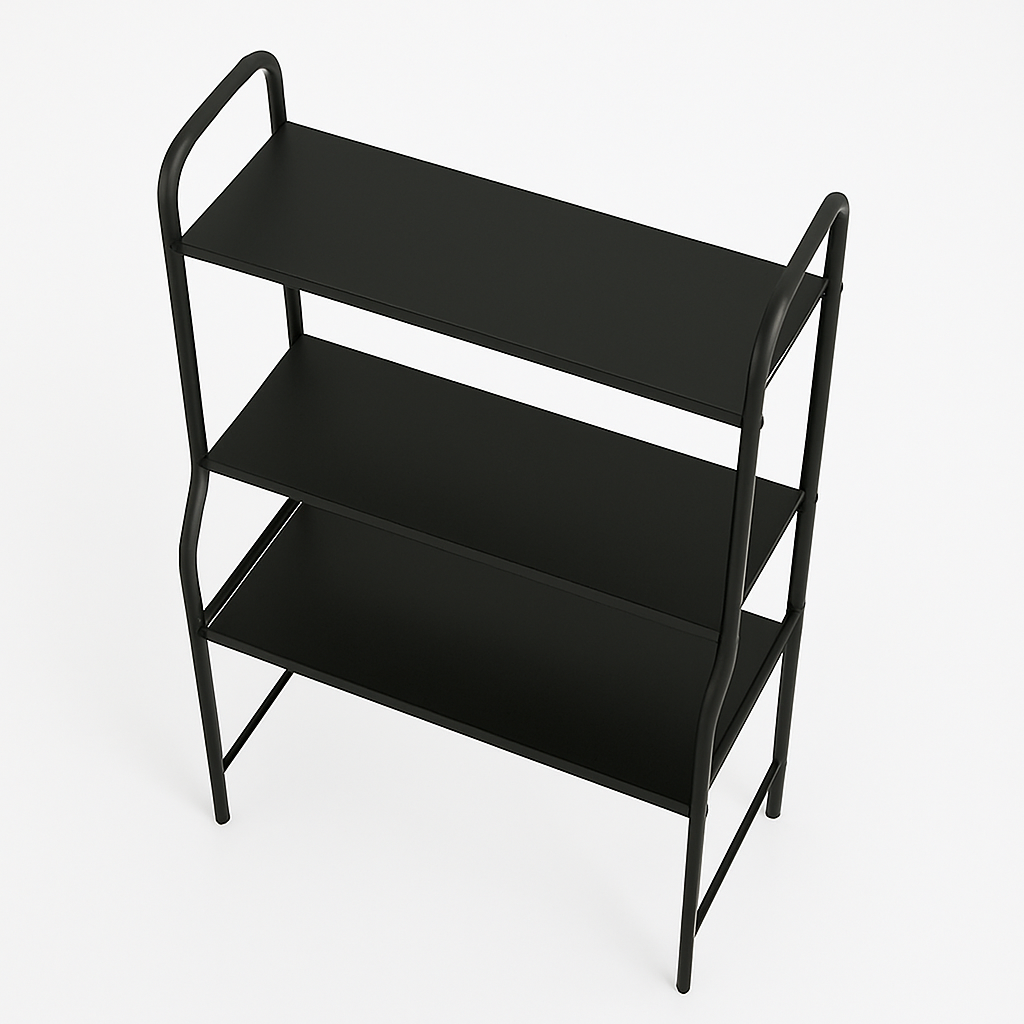 3-Tiers Over Toilet Shelf Bathroom Rack Laundry Washing Machine Storage Shelves-NEW