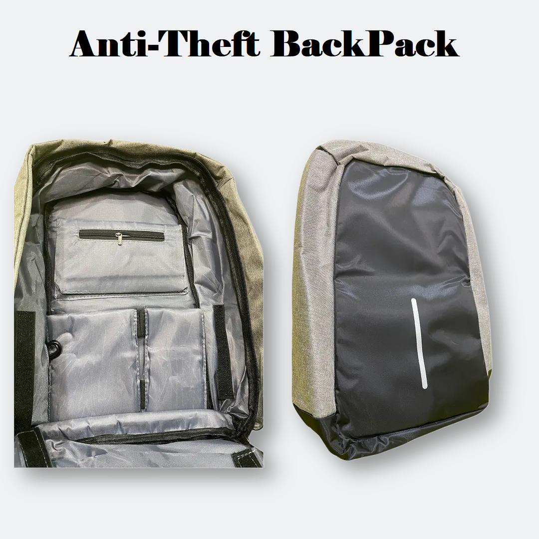 Anti-Theft Laptop Backpack Waterproof with USB Charging Port NEW