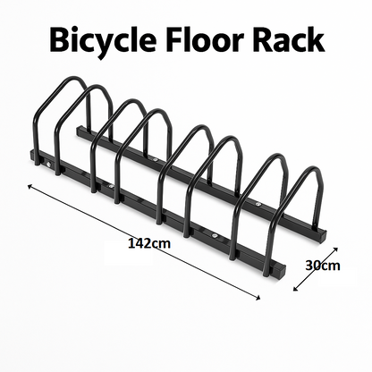 Max U 6-Slot Floor Mounted Bike Stand-NEW
