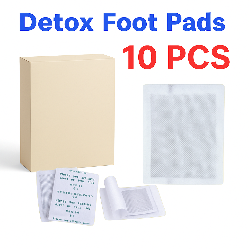 Detox Foot Pads Natural Toxin Removal – 10PCS to 400PCS Adhesive Patches -NEW