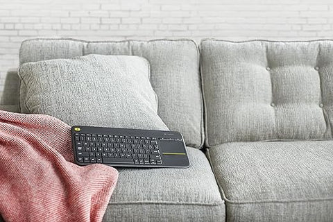 Logitech Wireless Touch K400 Plus Keyboard - Black