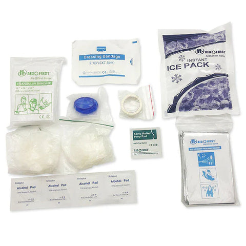 303PCS ARTG Registered First Aid Kit Survival Bag Sticker Family Car Camping AU