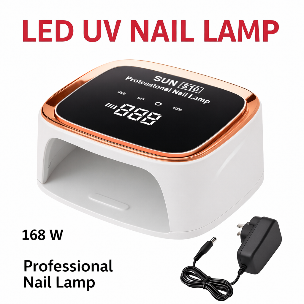 168W Cordless LED/UV Nail Lamp-NEW