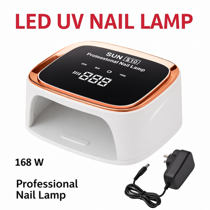 168W Cordless LED/UV Nail Lamp-NEW