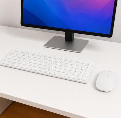Slim Wireless Keyboard & Mouse Combo New