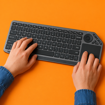 Wireless Touchpad Keyboard – 2.4GHz Bluetooth Backlit